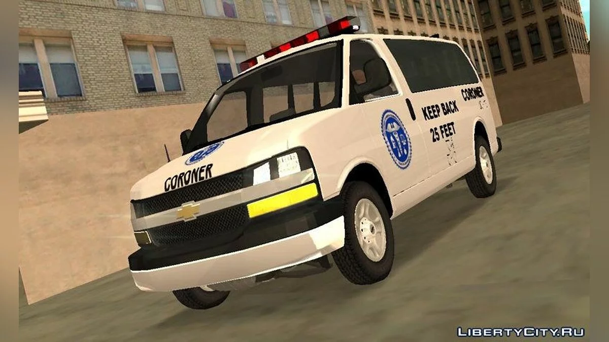 2010 Chevrolet Express Coroner LA / GTA San Andreas