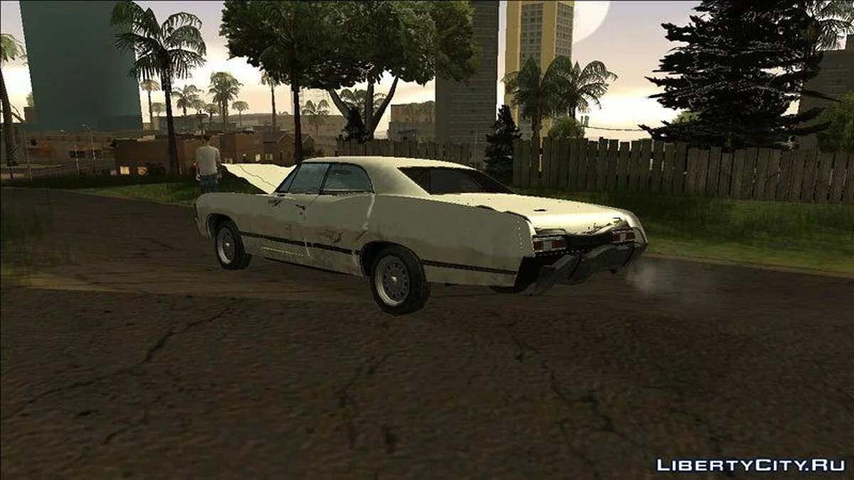 Chevrolet Impala 67 - Sobrenatural - Покращена версія v2 / GTA San Andreas