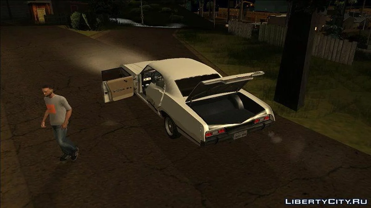 Chevrolet Impala 67 - Sobrenatural - Покращена версія v2 / GTA San Andreas