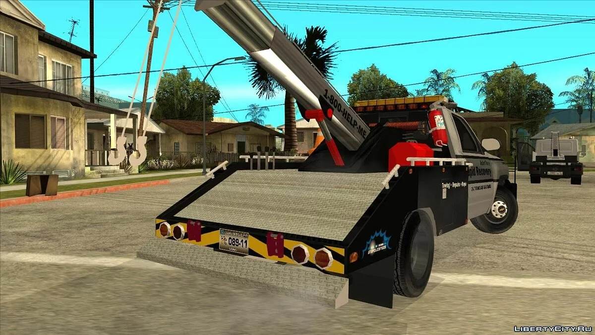 Chevrolet Silverado Швидка Відновлювальна Евакуатор / GTA San Andreas