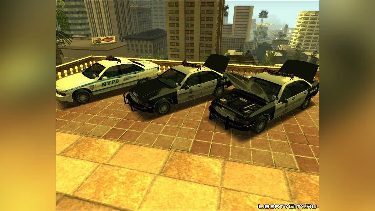 Поліцейський Chevrolet Caprice LSPD/NYPD / GTA San Andreas