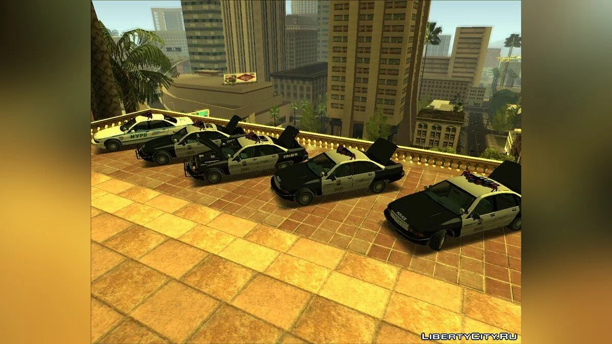 Поліцейський Chevrolet Caprice LSPD/NYPD / GTA San Andreas