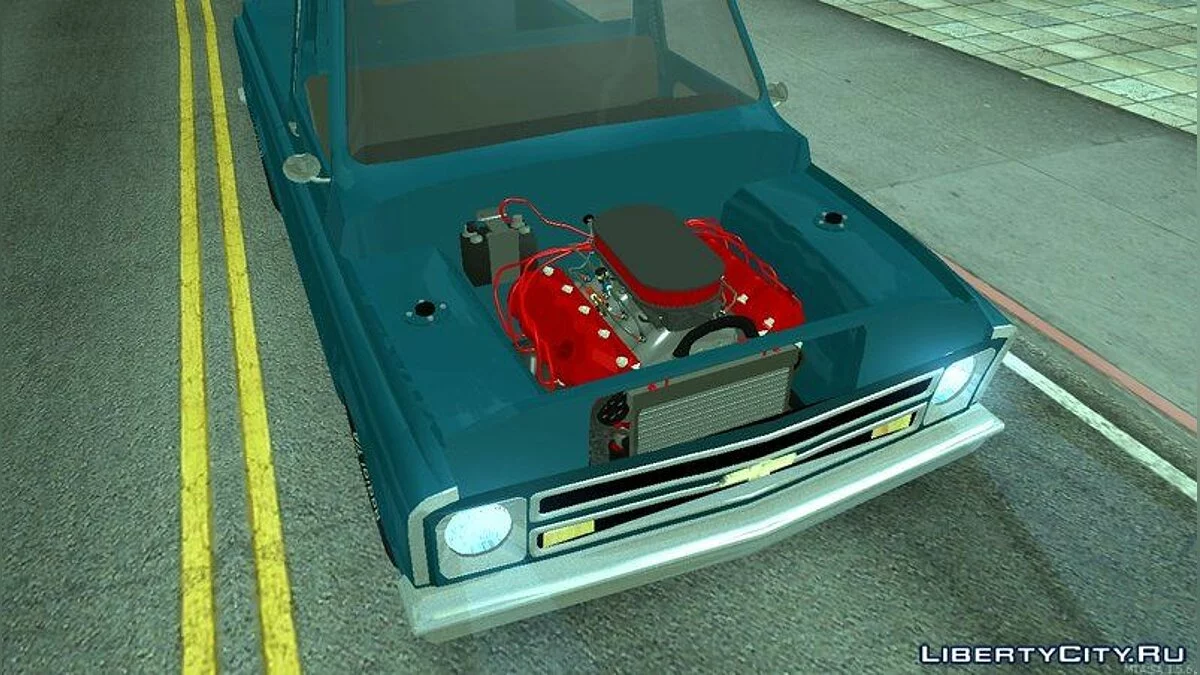 Chevy C10 V8 + Nitro / GTA San Andreas