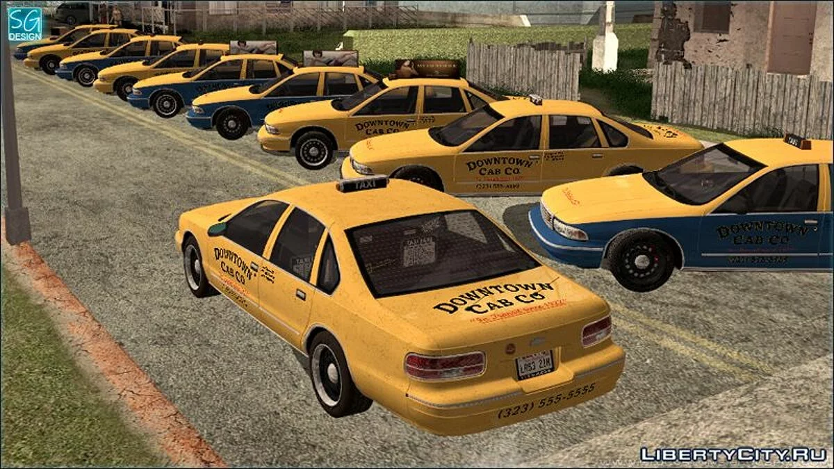 1996 Chevrolet Caprice Taxi - MQ / GTA San Andreas