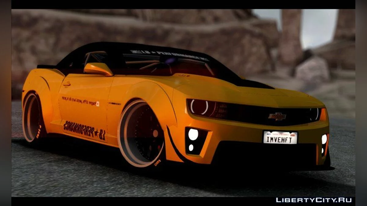 2012 Chevrolet Camaro ZL1 Liberty Walk LB Performance / GTA San Andreas