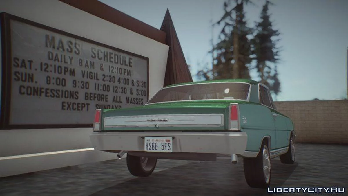 1966 Chevrolet Chevy II Nova SS / GTA San Andreas