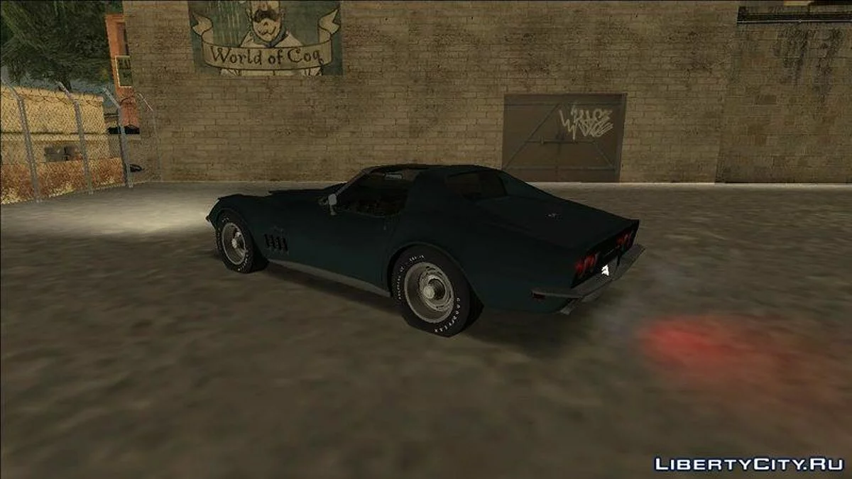 Chevrolet Corvette Stingray C3 L46 350 1969 / GTA San Andreas