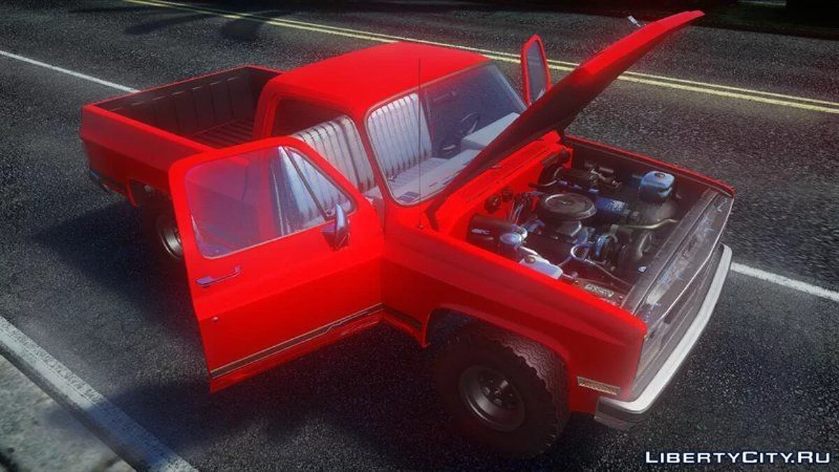 Chevrolet Silverado 1983-1989 / GTA San Andreas