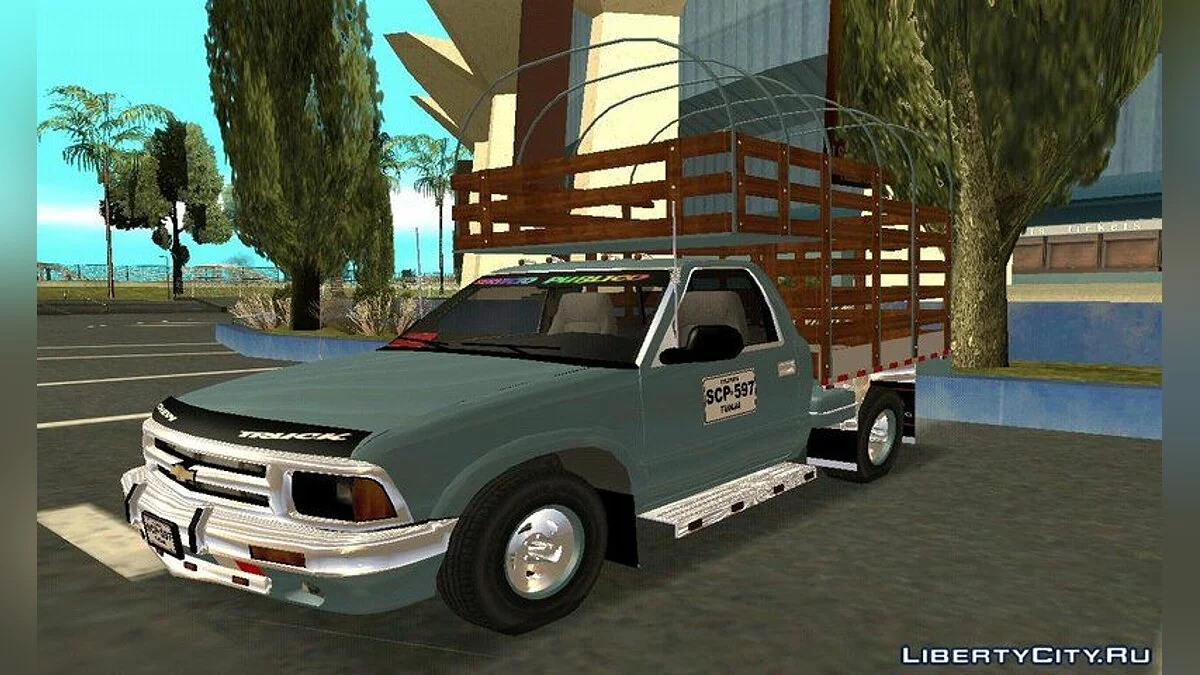 Chevrolet S10 з естакадами / GTA San Andreas