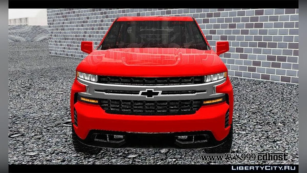 Chevy Silverado Trail Boss 4x4 2019 / GTA San Andreas