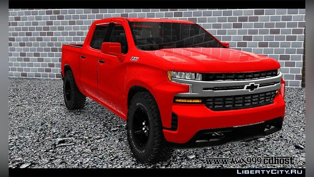 Chevy Silverado Trail Boss 4x4 2019 / GTA San Andreas