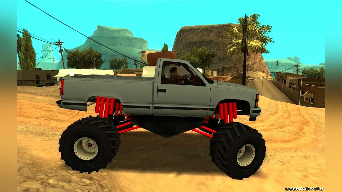 Camión monstruo Chevrolet Silverado 1990 / GTA San Andreas