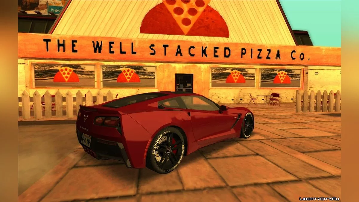 2014 Chevrolet Corvette Z51 C7 / GTA San Andreas