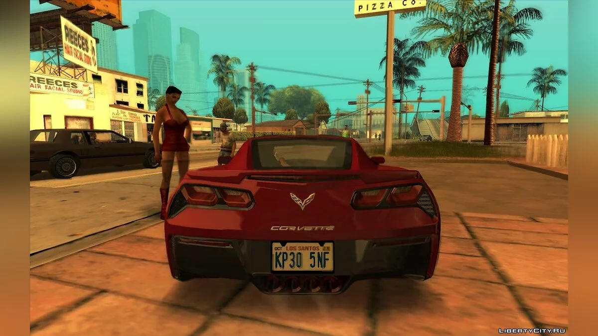 2014 Chevrolet Corvette Z51 C7 / GTA San Andreas