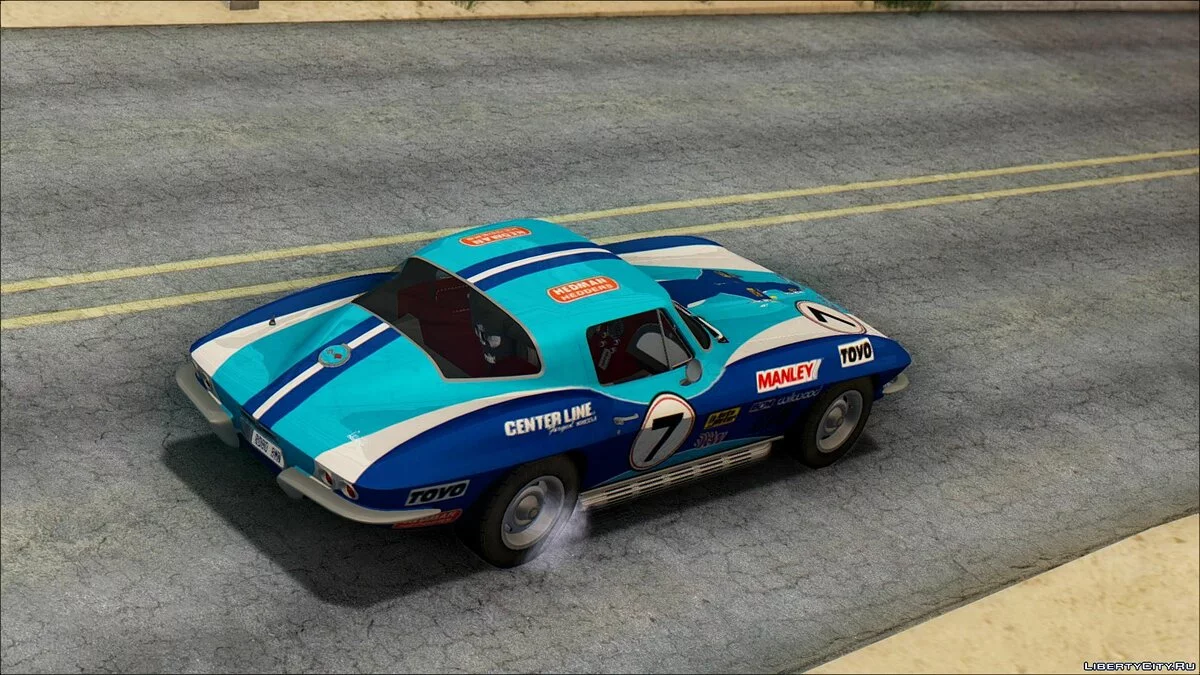 Chevrolet Corvette C2 Stingray 1967 / GTA San Andreas