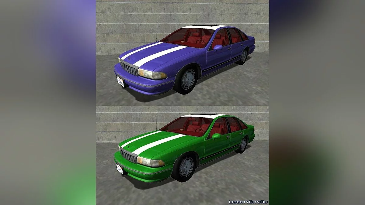 Chevrolet Caprice 1991 Taksi & Paket Sipil 1993 v1.1 / GTA San Andreas