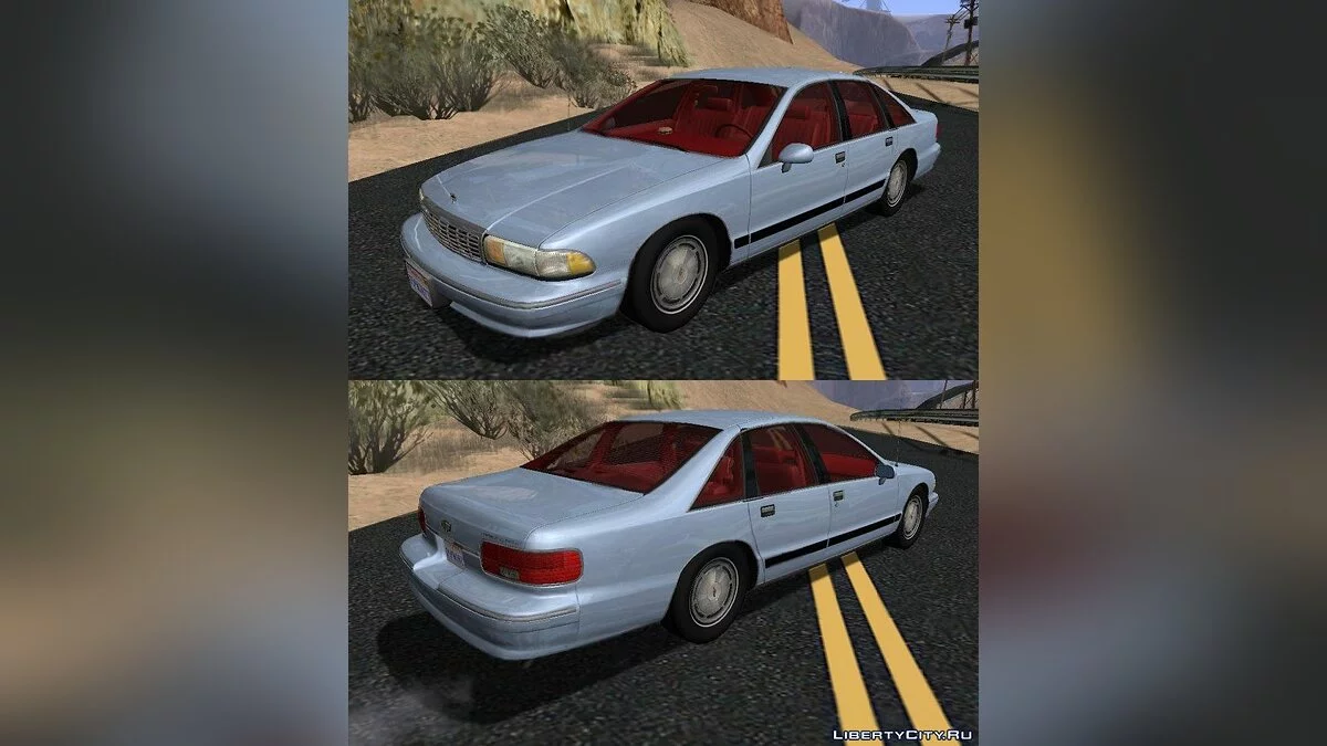 Chevrolet Caprice 1991 Taksi & Paket Sipil 1993 v1.1 / GTA San Andreas