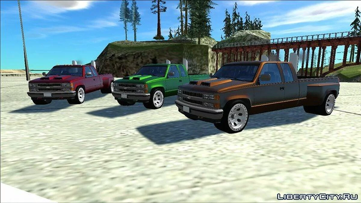 1992 Chevrolet Silverado 3500 Custom / GTA San Andreas