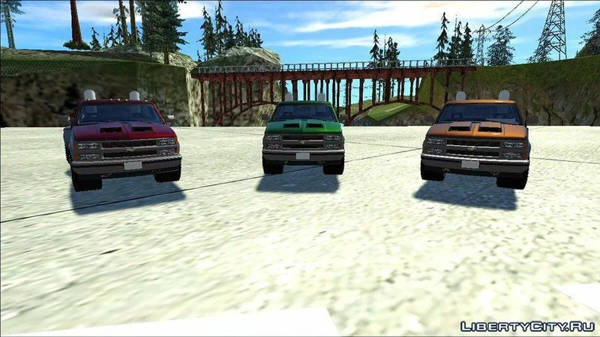 1992 Chevrolet Silverado 3500 Custom / GTA San Andreas