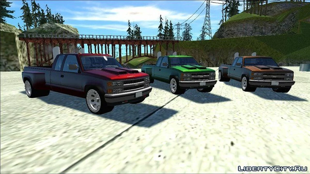 1992 Chevrolet Silverado 3500 Custom / GTA San Andreas