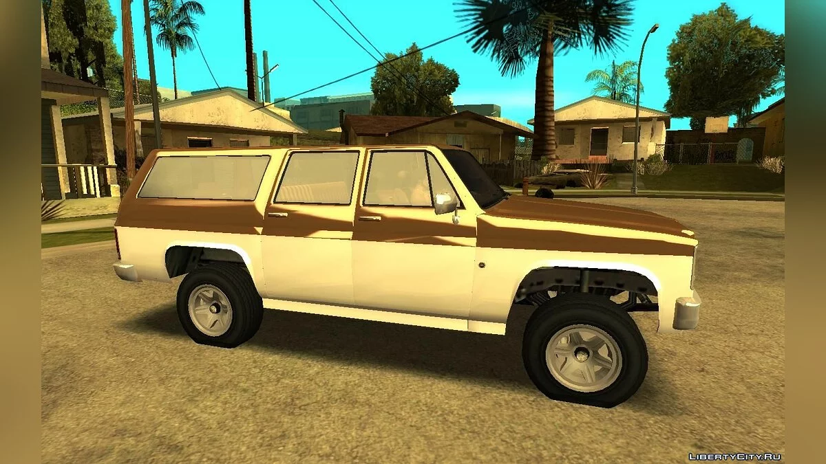 1976 Chevrolet Suburban (стиль Rancher XL) v1.0 / GTA San Andreas