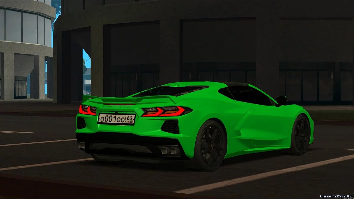Chevrolet Corvette C8 2020 (CCD) / GTA San Andreas