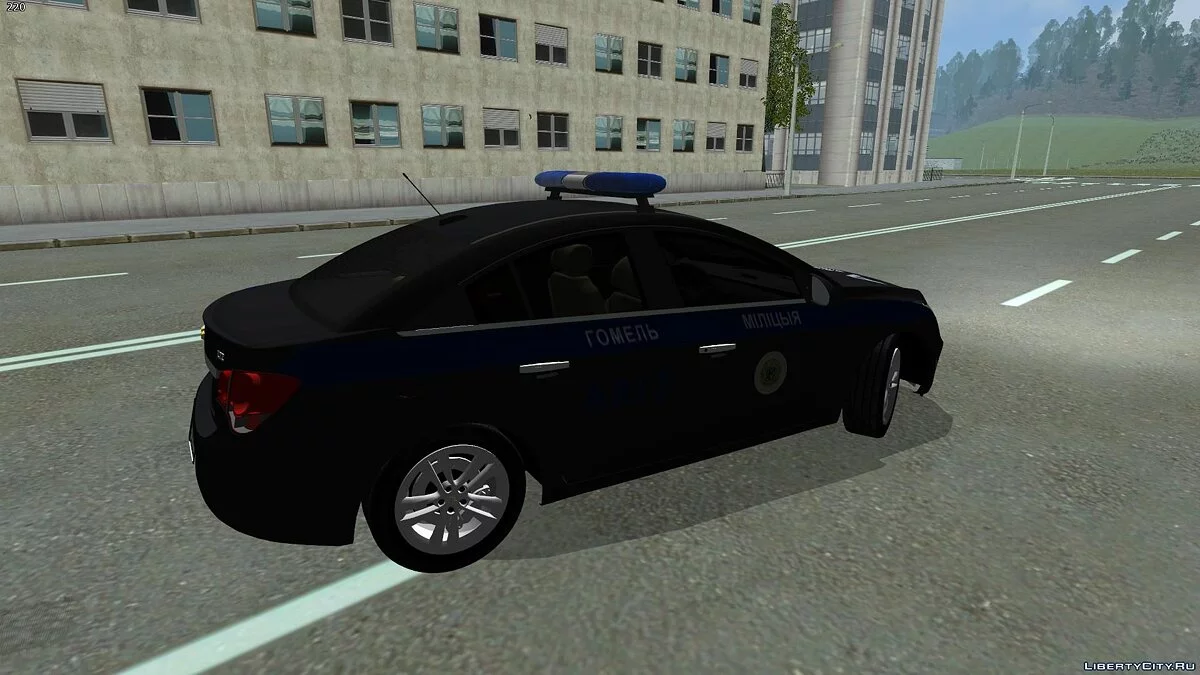 Chevrolet Cruze — департамент охорони МВС Республіки Білорусь / GTA San Andreas