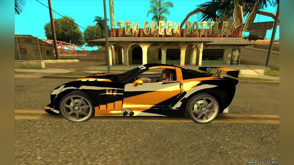 Download Cross's Corvette from NFS Carbon V2 for GTA San Andreas