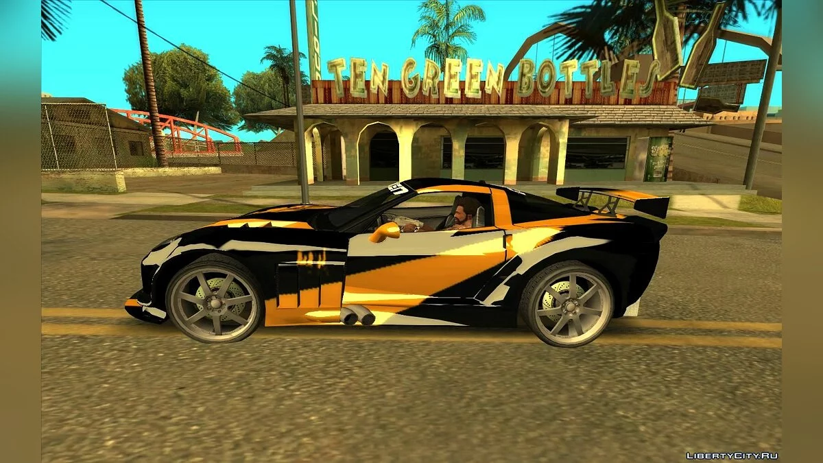 来自NFS Carbon V2的Cross的科尔维特 / GTA San Andreas