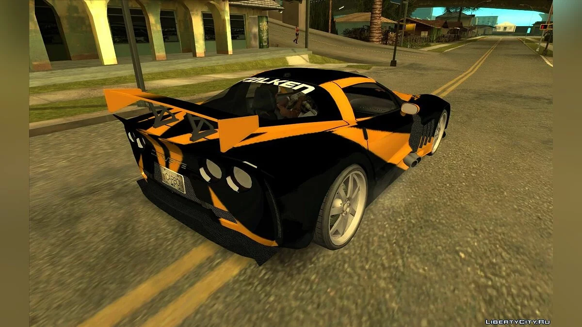 来自NFS Carbon V2的Cross的科尔维特 / GTA San Andreas