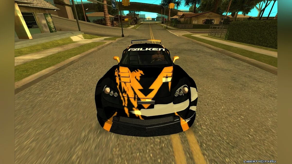 来自NFS Carbon V2的Cross的科尔维特 / GTA San Andreas