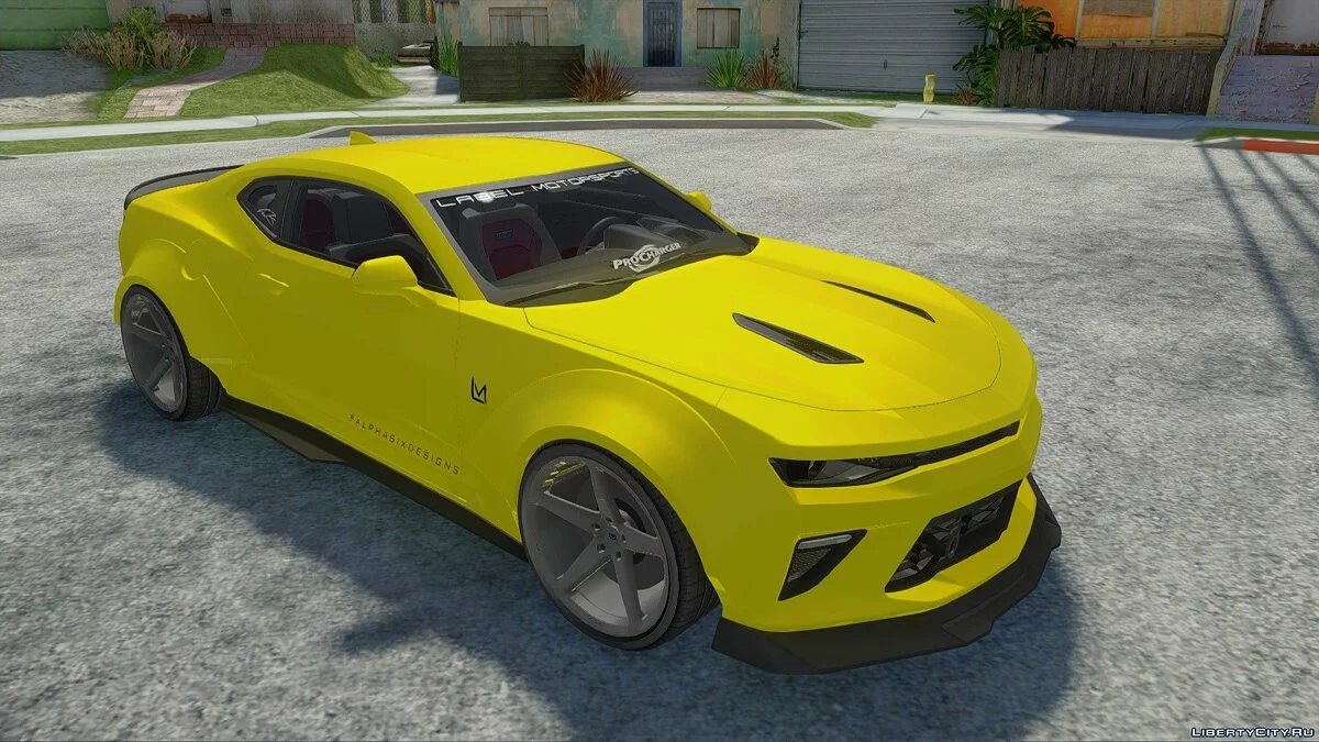 Chevrolet Camaro SS Personalizado por Alfa Six Designs / GTA San Andreas