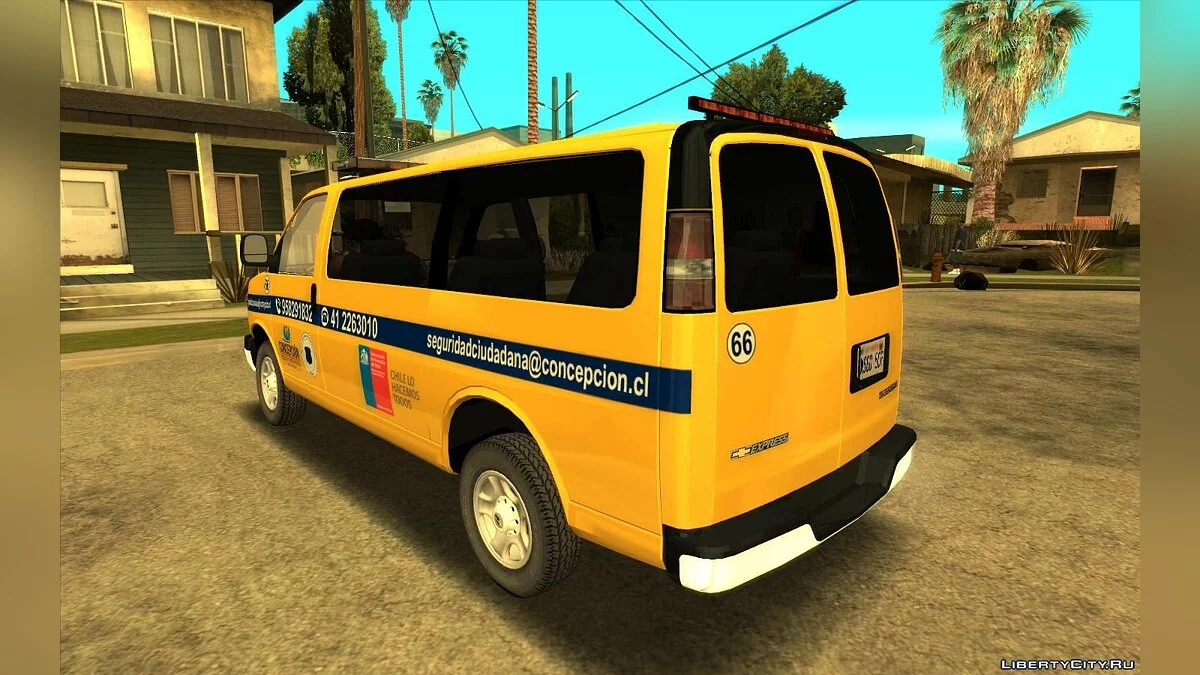 2010 Chevy Express City of Concepcion, Chile / GTA San Andreas