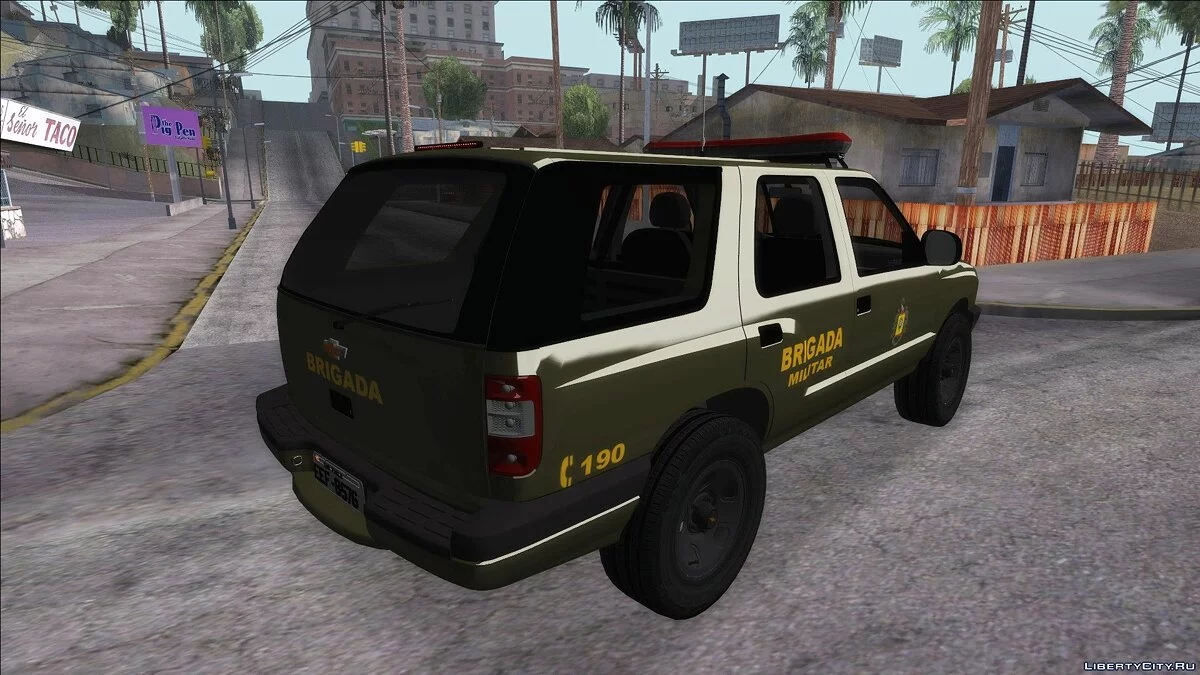 Бразильський поліцейський Chevrolet Blazer 2010 / GTA San Andreas