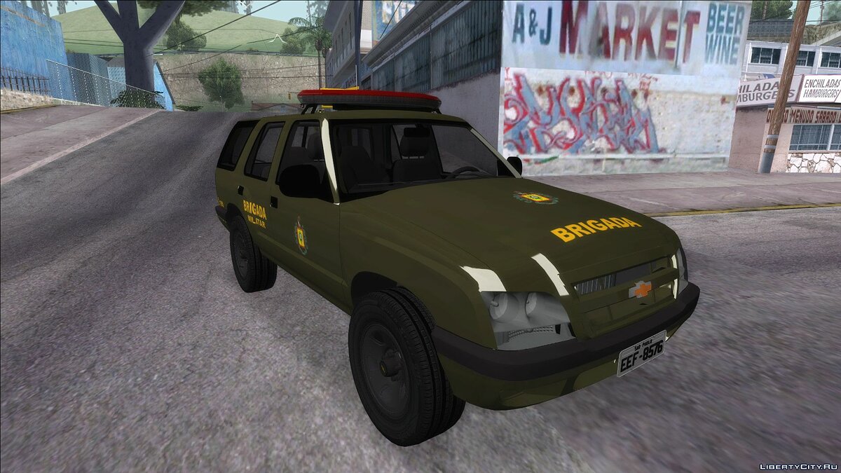 Blazer Polícia do Rio GARRA para GTA San Andreas