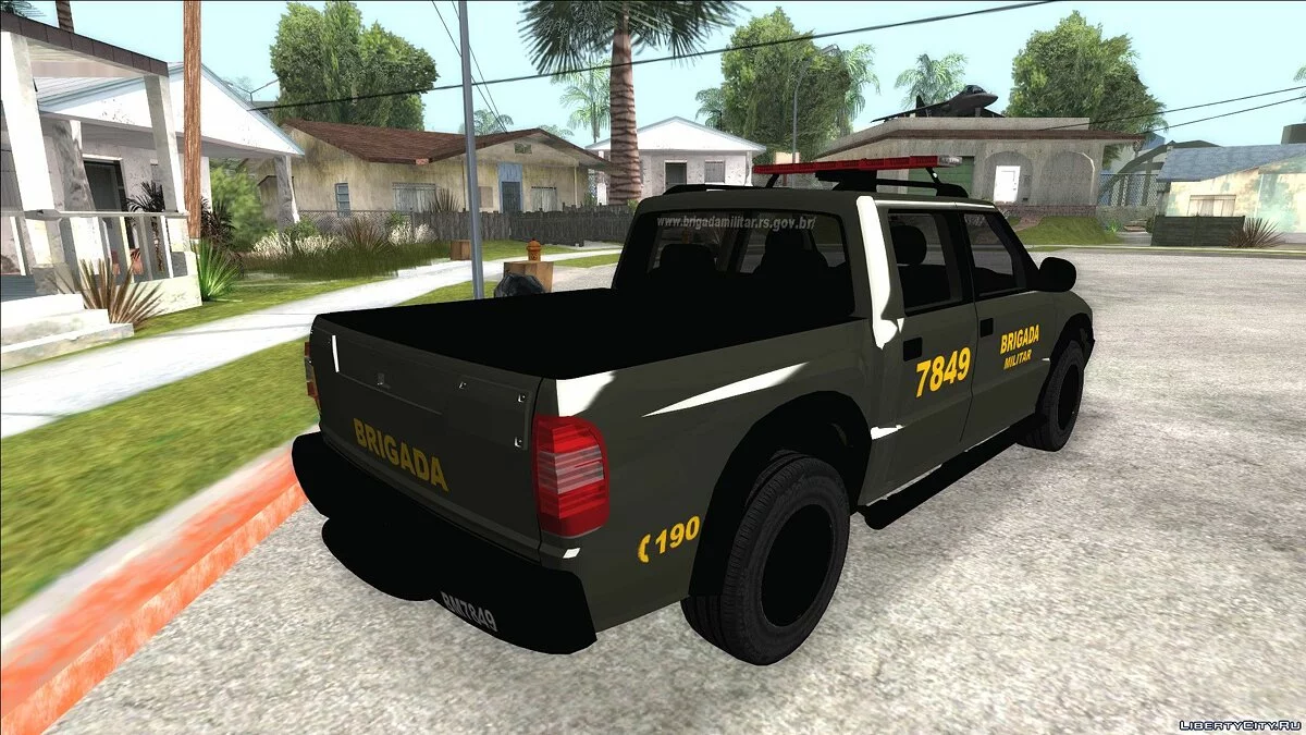 Chevrolet S10 (Brigada Militar) / GTA San Andreas