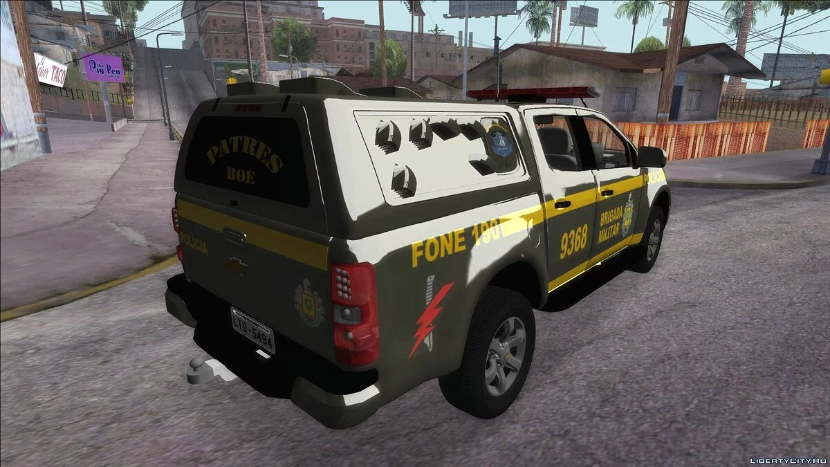 Поліцейський Chevrolet S10 (Спеціальні патрулі) / GTA San Andreas