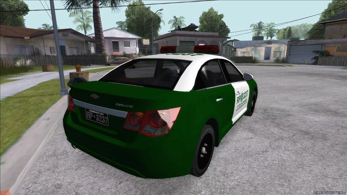 Policía Chevrolet Cruze Carabineros / GTA San Andreas