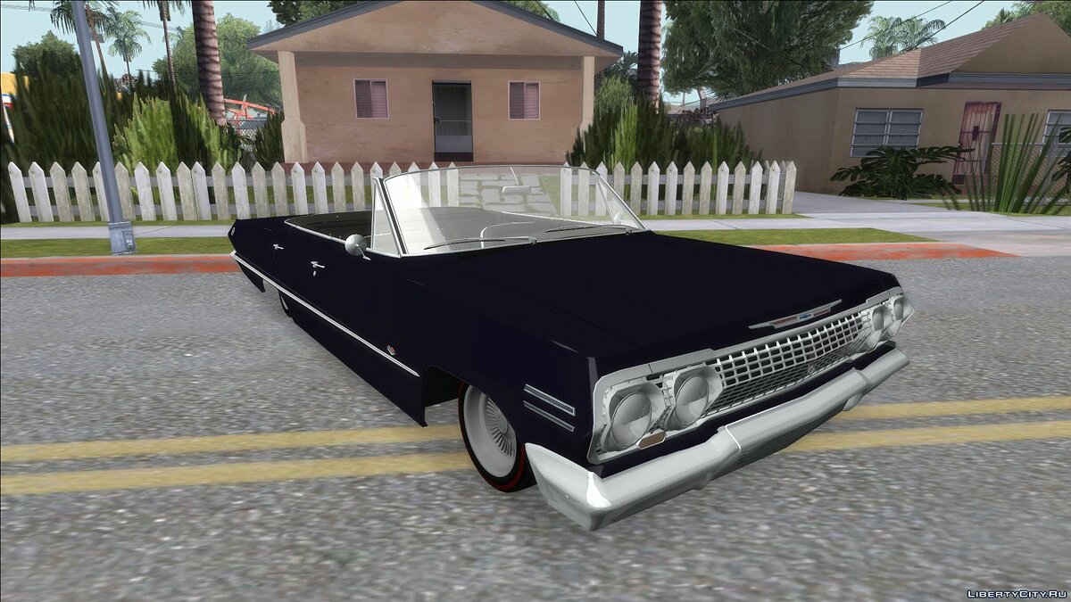 Chevrolet Impala 1963 lowrider para GTA San Andreas