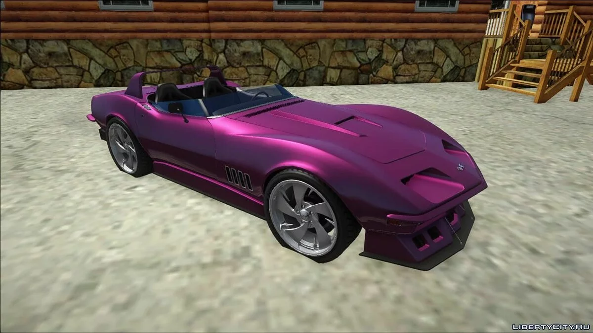 Chevrolet Corevette C3 Roadster Concept Personnalisé / GTA San Andreas