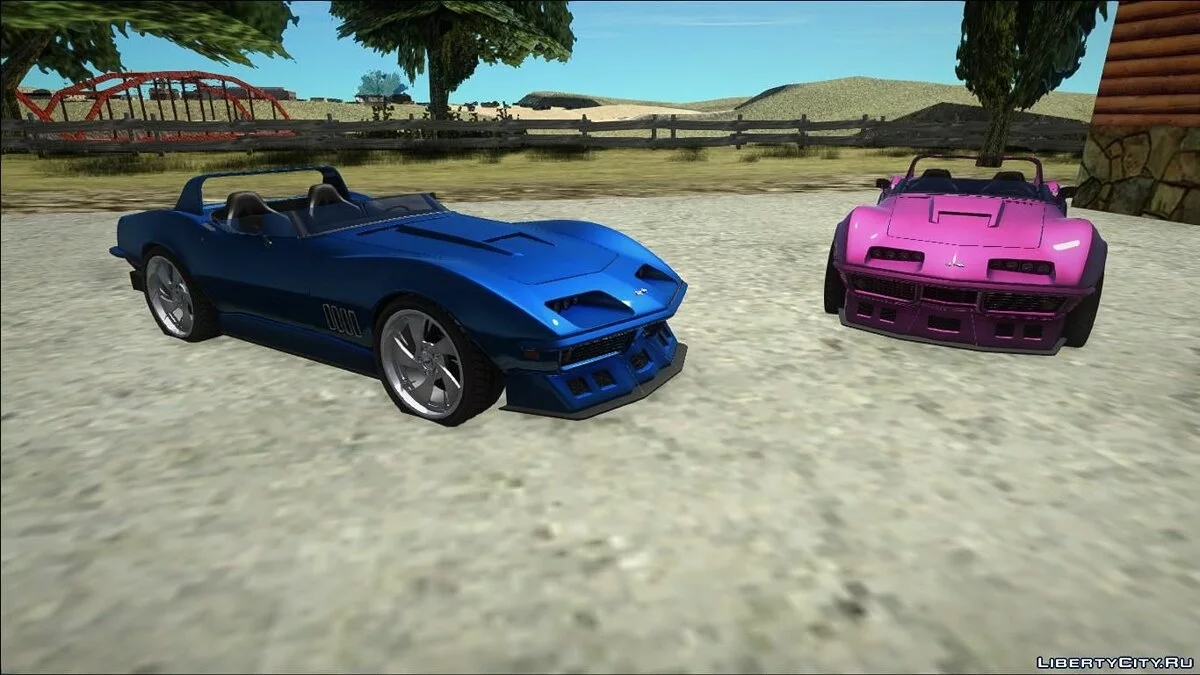 Chevrolet Corevette C3 Roadster Concept Personnalisé / GTA San Andreas