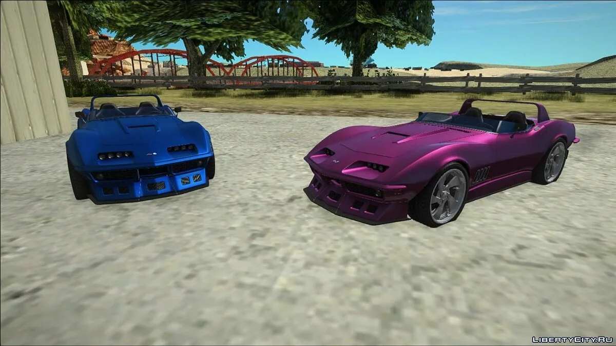 Chevrolet Corevette C3 Roadster Concept Personnalisé / GTA San Andreas