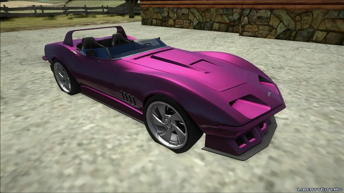 Chevrolet Corevette C3 Roadster Concept Personnalisé / GTA San Andreas