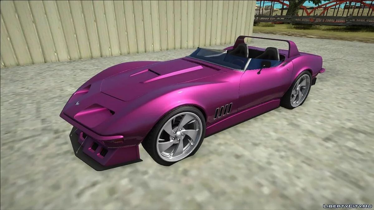 Chevrolet Corevette C3 Roadster Concept Personnalisé / GTA San Andreas