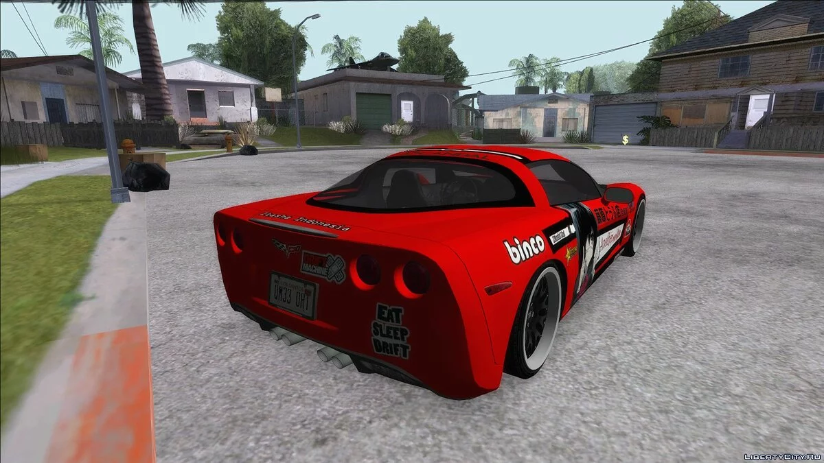 Chevrolet Corvette Z51 Another Itasha / GTA San Andreas