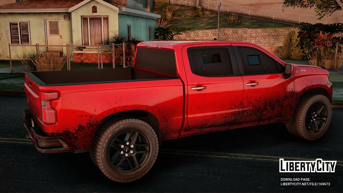 Chevrolet Silvaredo Silver Armored 2019 / GTA San Andreas