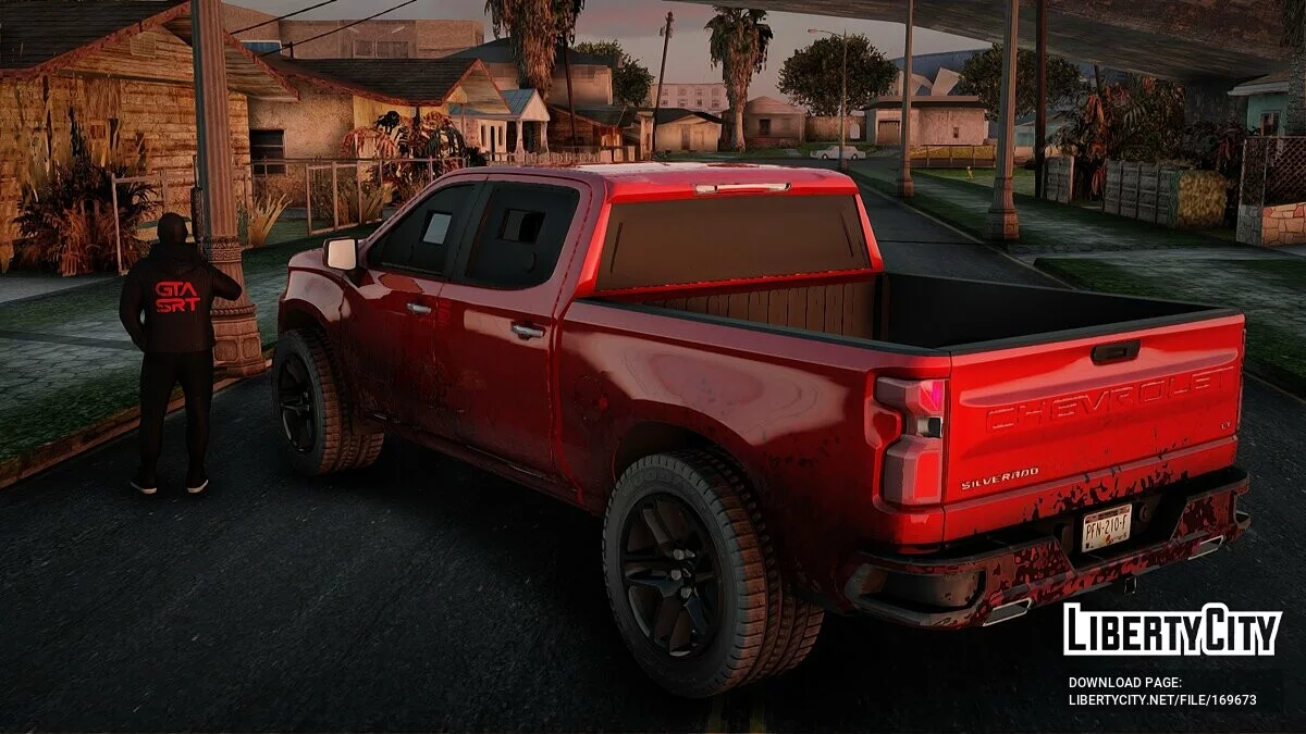 Chevrolet Silvaredo Silver Armored 2019 / GTA San Andreas