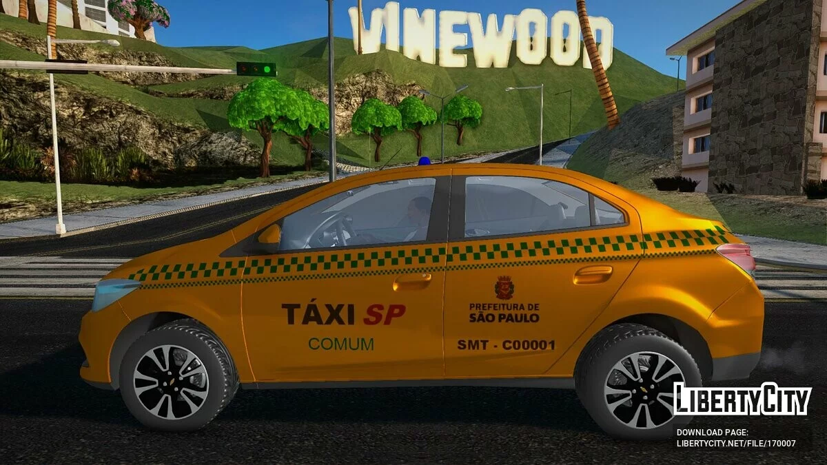Chevrolet Prisma LTZ 1.4 2015 - Taxi / GTA San Andreas