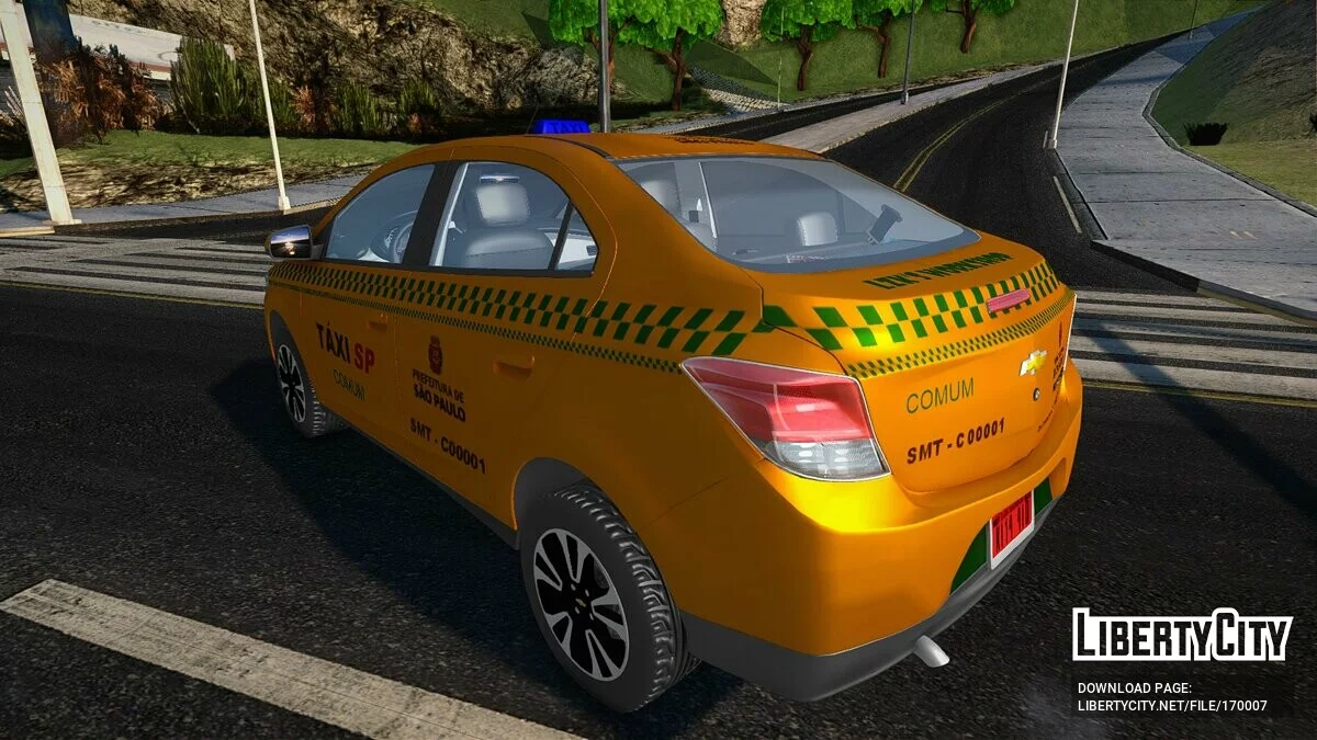 Chevrolet Prisma LTZ 1.4 2015 - Taxi / GTA San Andreas