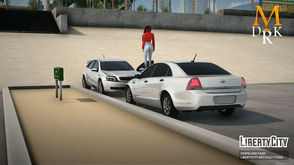 Chevrolet Caprice 2016 Пошкоджений / GTA San Andreas